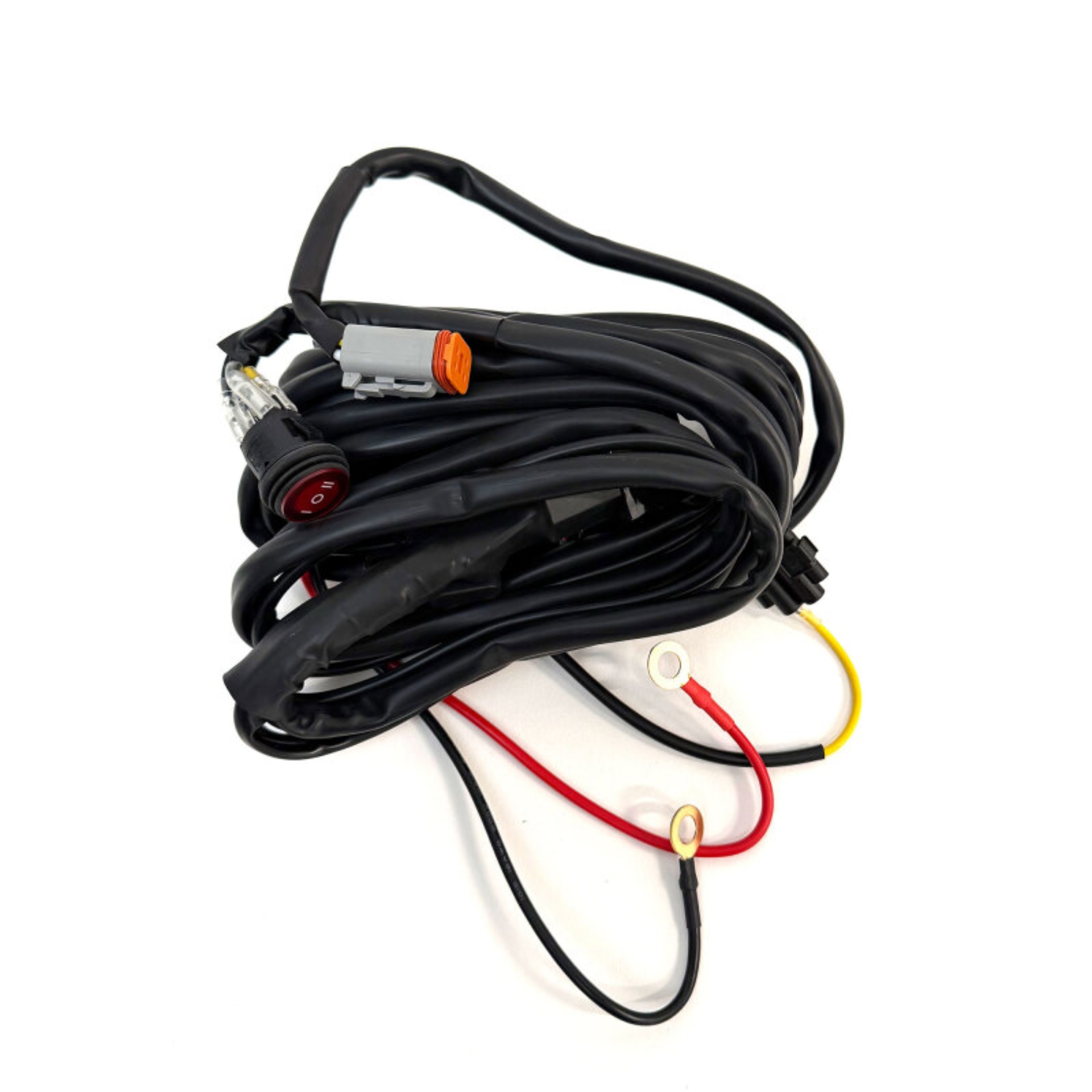 Picture of Baja Designs Squadron 2.0 Harness - 4-Pin Deutsch OnOff 1-Light 150W Max w/Backlight