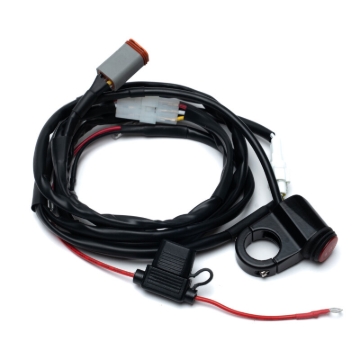 Picture of Baja Designs Squadron 2.0 Harness Wiring Harness & Switch / Off-Road Bikes 4-Pin Deutsch (Universal)