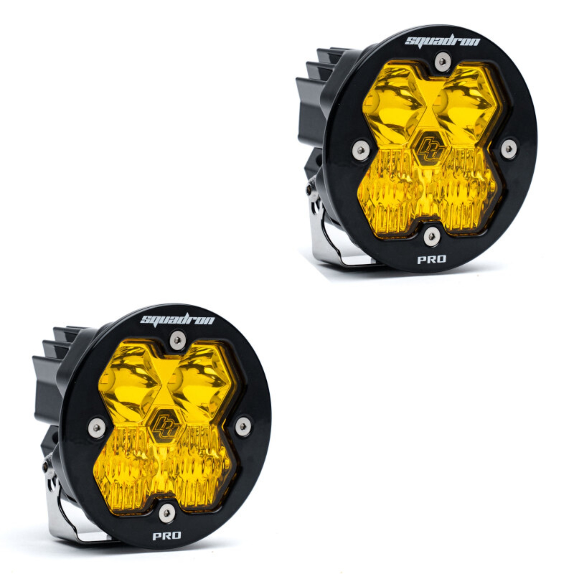 Picture of Baja Designs Squadron-R 2.0 Pro (Pair) LED Driving/Combo / No Harness - Baja Amber