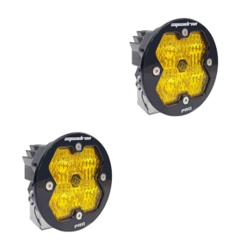 Picture of Baja Designs Squadron-R 2.0 Pro (Pair) LED Wide Cornering / No Harness - Baja Amber