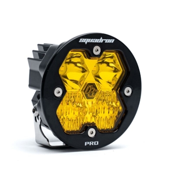Picture of Baja Designs Squadron-R 2.0 Pro LED Driving/Combo (Single Light) - Baja Amber