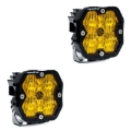 Picture of Baja Designs Squadron 2.0 Sport (Pair) LED Wide Cornering / No Harness - Baja Amber