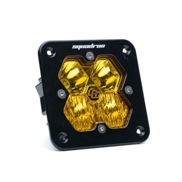 Picture of Baja Designs Squadron 2.0 Sport LED Driving/Combo Flush Mount (Single Light) - Baja Amber