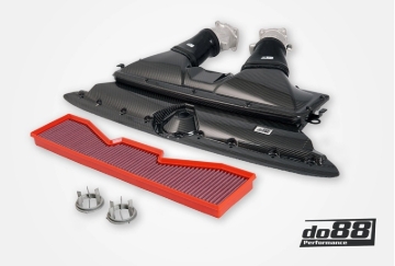 Picture of do88 2020+ Audi RS6/RS7 4.0T V8 (C8) Carbon Fiber Intake System + OE Air Straighteners