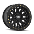 Picture of Dirty Life DT-3 17X9 6x139.7 -12 Offset - Satin Black w/ Simulated Beadlock