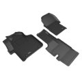 Picture of 3D MAXpider 19-25 Mercedes-Benz Sprinter Van w/ Bucket Seats Kagu Front Row Floor Liner - Black