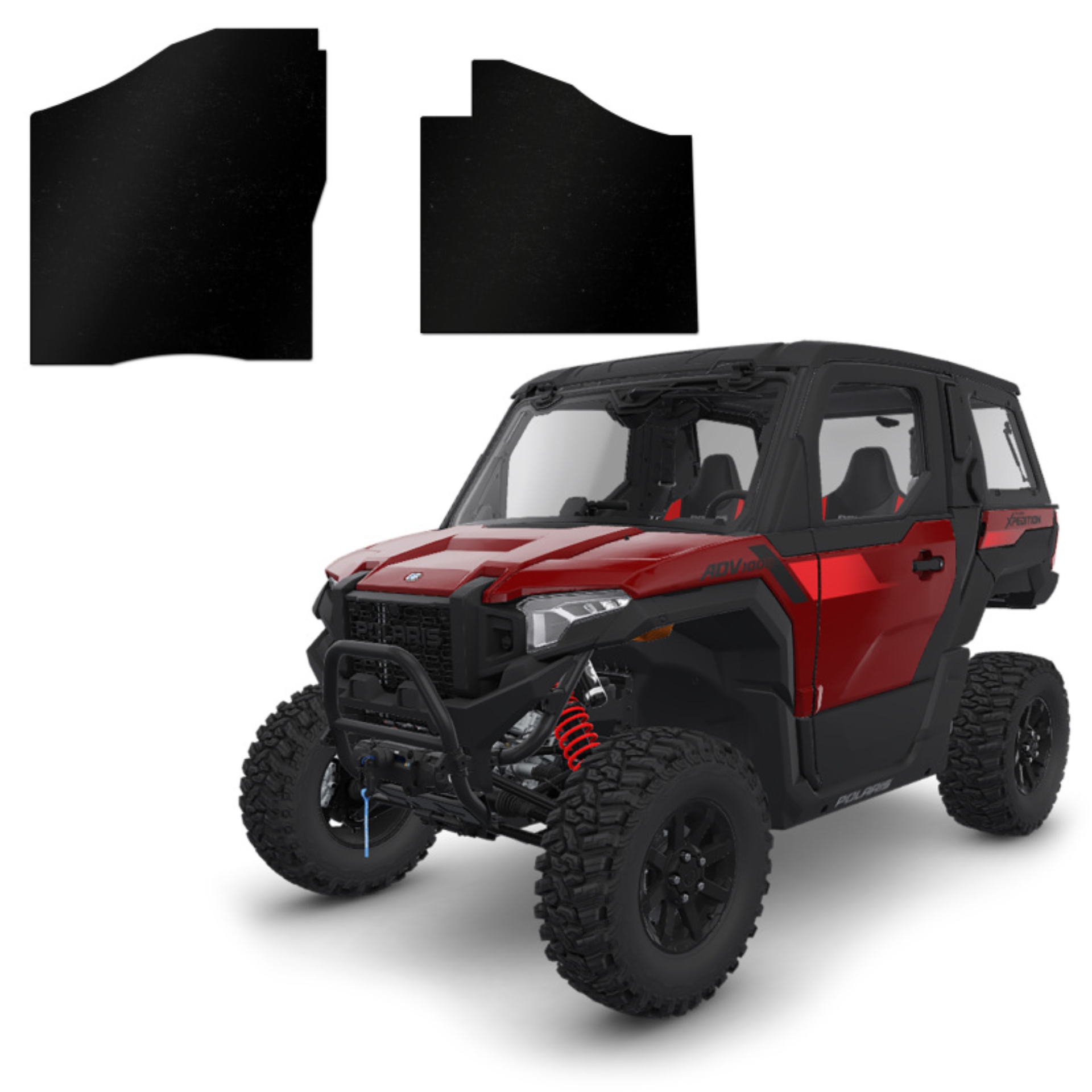 Picture of DEI 24-26 Polaris Xpedition ADV 2-Door Floor Mat Set - 2 Piece