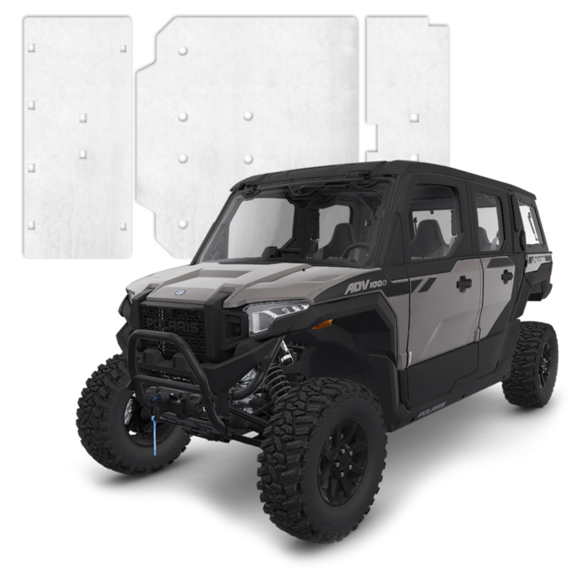 Picture of DEI 24-26 Polaris Xpedition ADV 4-Door Roof Insulation Kit