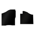 Picture of DEI 24-26 Polaris Xpedition ADV 2-Door Floor Mat Set - 2 Piece