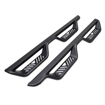 Picture of Westin 25-26 Toyota 4Runner Outlaw Drop Nerf Step Bars - Textured Black