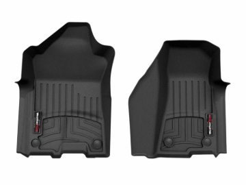 Picture of WeatherTech 25-26 RAM Truck Crew Cab w/Vinyl Floors Front FloorLiner - Black