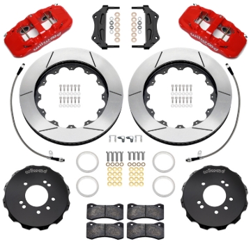 Picture of Wilwood 89-98 Nissan 240SX/89-94 Skyline/90-96 300ZX Aerolite 6R Front BBK w/ 14in SLT Rotors - Red
