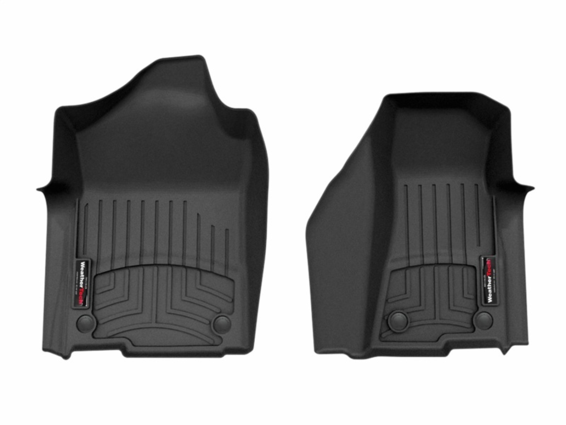 Picture of WeatherTech 2025 Dodge Ram Truck Regular Cab w/Vinyl Floors Front FloorLiner - Black