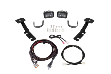 Picture of Diode Dynamics 19-25 Toyota RAV4 C2 2.0 LED Ditch Light Kit - Sport White Combo/Driving