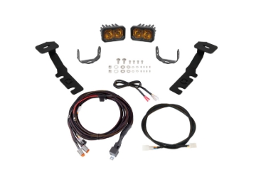 Picture of Diode Dynamics 19-25 Toyota RAV4 C2 2.0 LED Ditch Light Kit - Pro Yellow Combo