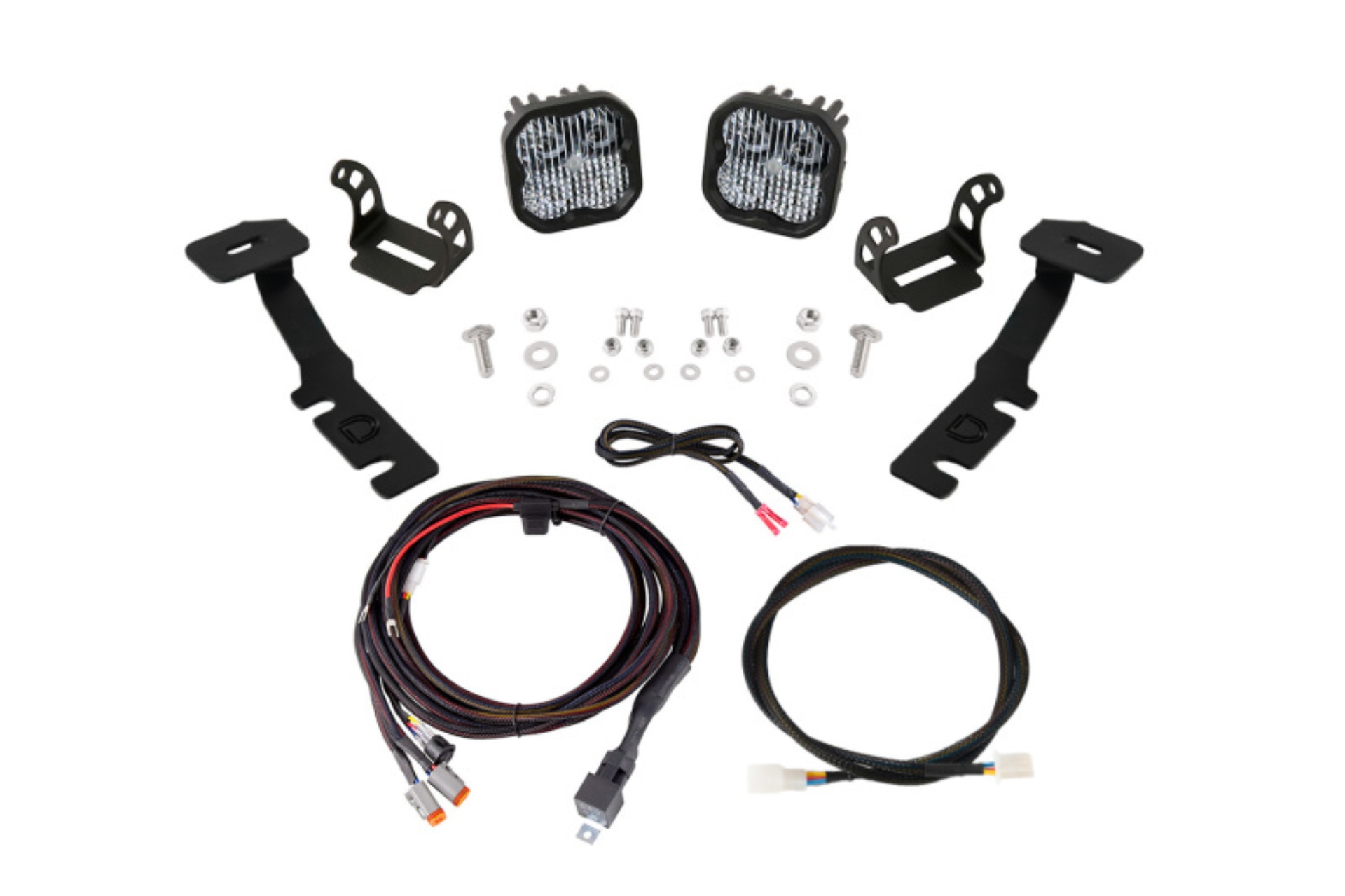 Picture of Diode Dynamics 19-25 Toyota RAV4 SS3 LED Ditch Light Kit - Pro White Combo