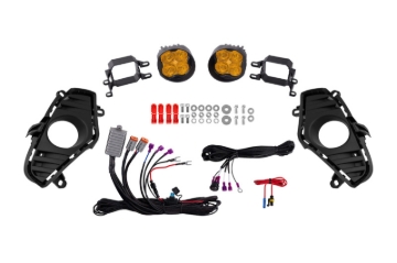 Picture of Diode Dynamics 19-22 Toyota RAV4 SS3 Add-On Fog Lamp Kit - Yellow Sport