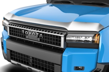 Picture of Husky Liners 24-25 Toyota Land Cruiser Aeroskin Hood Protector - Chrome
