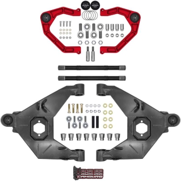 Picture of CAM-110243-KX-RED - KINETIK X-Joint XL Trail Series Long Travel Kit