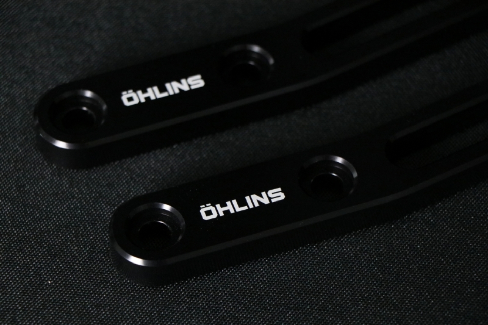 Picture of Ohlins 14-26 Harley FL Touring STX 36 Twin Blackline 13in Blk Reservoir Shocks 150lb - Max 500lb