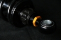 Picture of Ohlins 14-26 Harley FL Touring STX 36 Twin Blackline 13in Blk Reservoir Shocks 150lb - Max 500lb