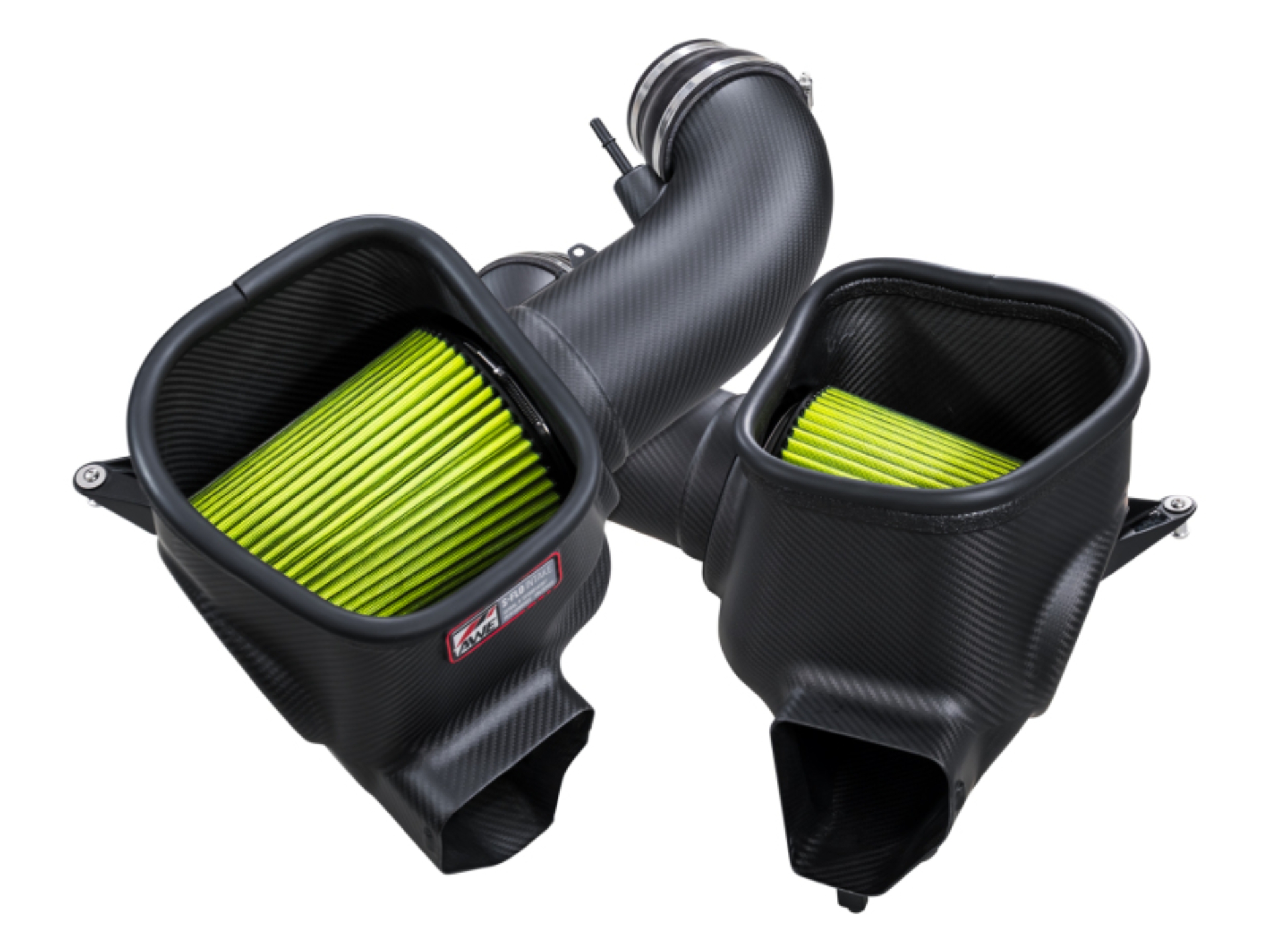 Picture of AWE Tuning 24-26 Ford S650 Mustang GT/Dark Horse S-FLO Carbon Intake