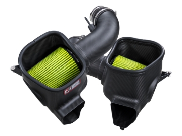 Picture of AWE Tuning 24-26 Ford S650 Mustang GT/Dark Horse S-FLO Carbon Intake