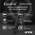Picture of KYB 19-23 Jeep Cherokee (w/o Off Road Susp. & w/ 19in. Wheels) Excel-G Shock - Rear
