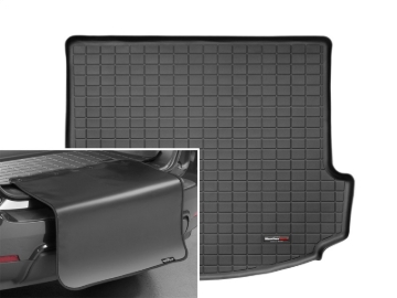 Picture of WeatherTech 2007-2013 Acura MDX Cargo Liner w/ Bumper Protector - Black