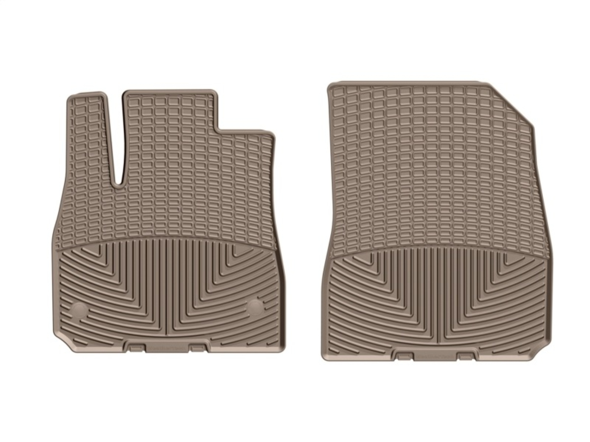 Picture of WeatherTech 2016+ Chevy Malibu Front Rubber Mats - Tan