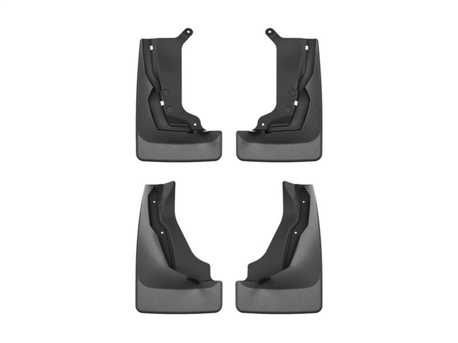 Picture of WeatherTech 2026 Honda Passport Front & Rear No Drill Mudflaps - Black