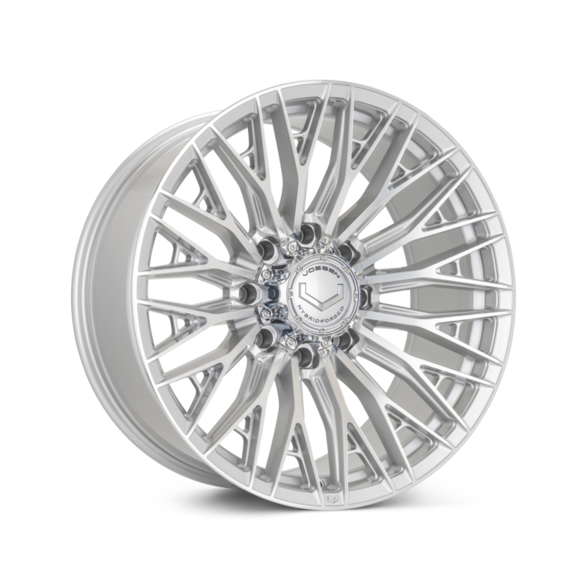 Picture of Vossen HFX-6 - 20X9.5 - 6X135 - ET15 - DEEP - 87.1 - GB - Silver Polished Wheel
