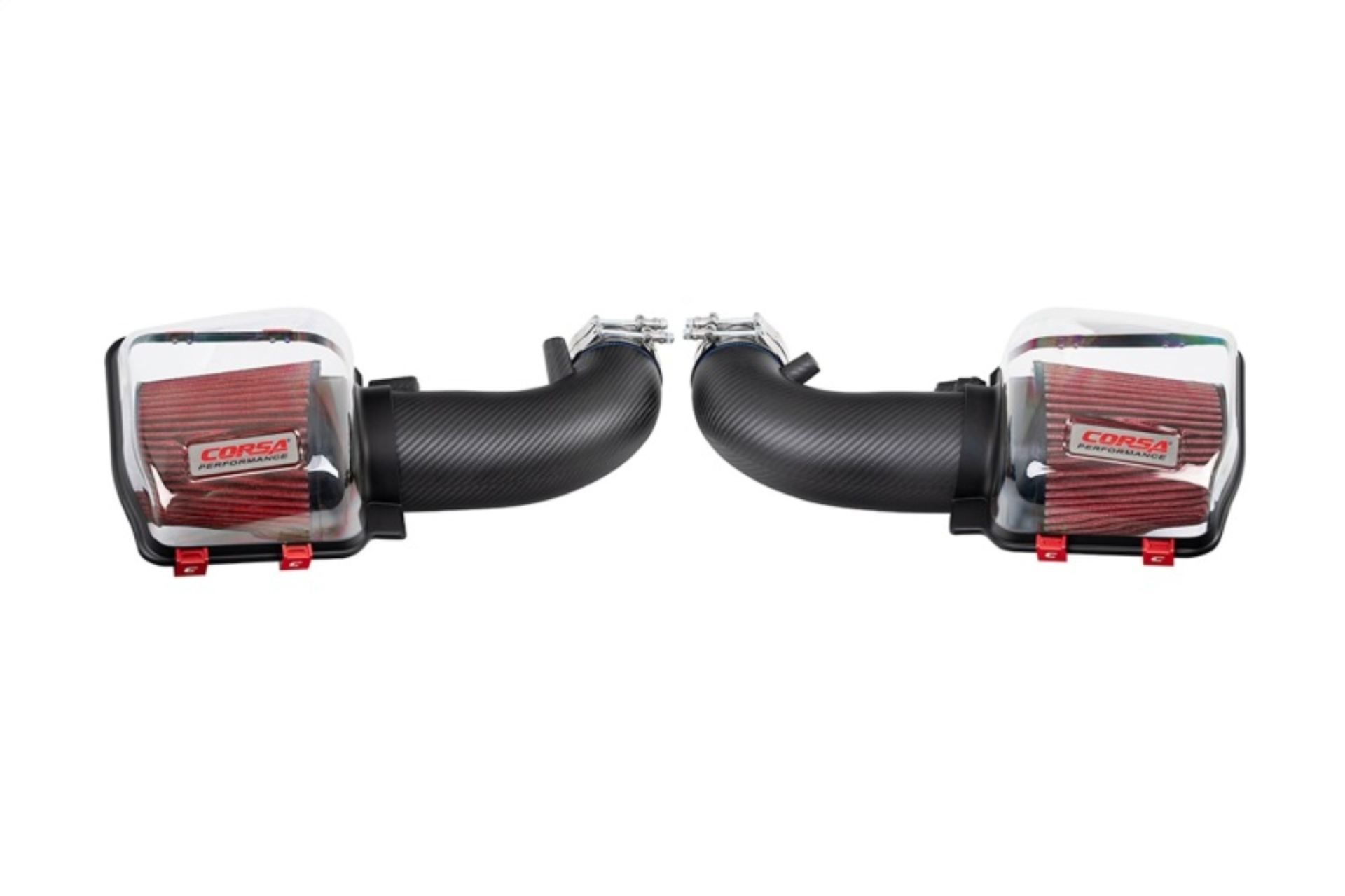 Picture of Corsa 24-25 Ford Mustang GT 5.0L V8 Carbon Fiber Cold Air Intake w/ DryTech Air Filters - Matte