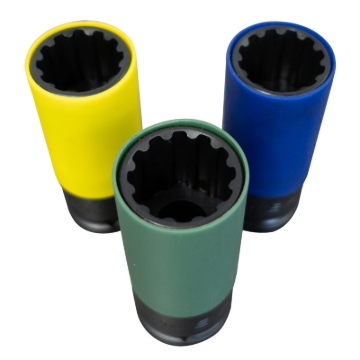 Picture of Counteract Socket Pro  6 Way Socket 3pc Set - 22mm, 7/8in, 15/16in - 1/2in Drive