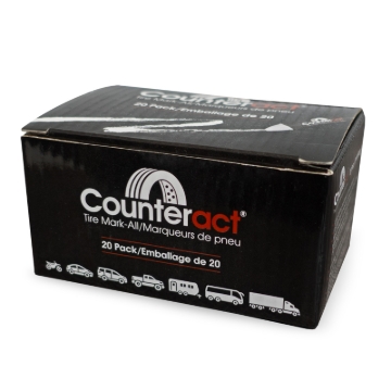 Picture of Counteract Mark-All Tire Crayon - White - 20 Pack