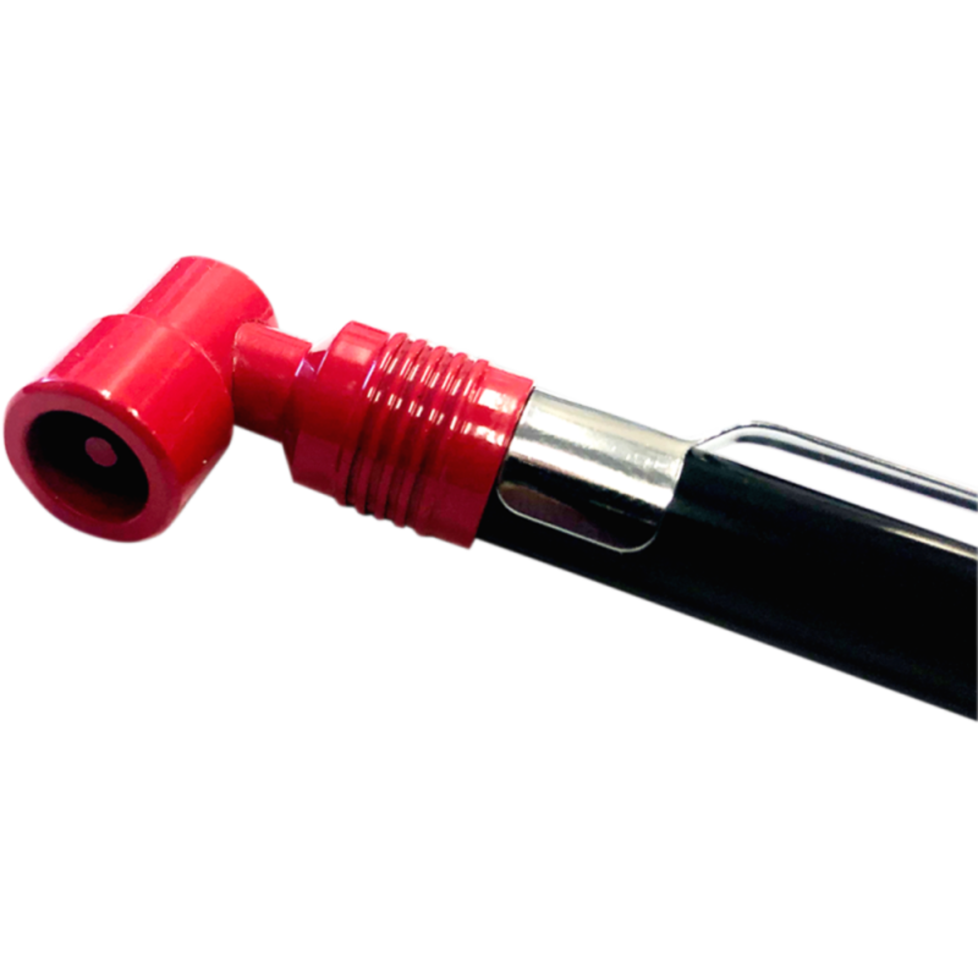 Picture of Counteract 90 Degree Analog Tire Pressure Gauge - 5-50psi - Red/Blk - Metal Construction