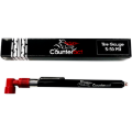 Picture of Counteract 90 Degree Analog Tire Pressure Gauge - 5-50psi - Red/Blk - Metal Construction