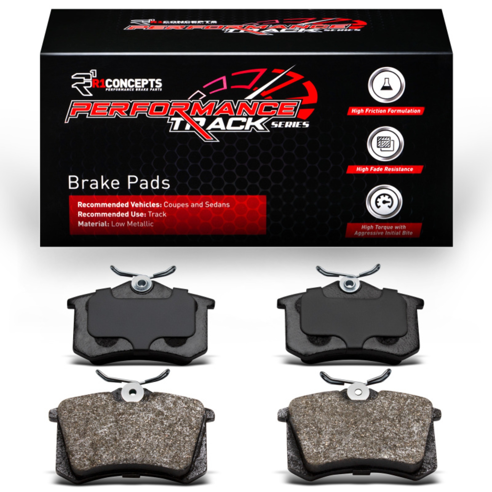 Picture of R1 85-06 Volkswagen Golf GTI Rear Track/Street Brake Pads