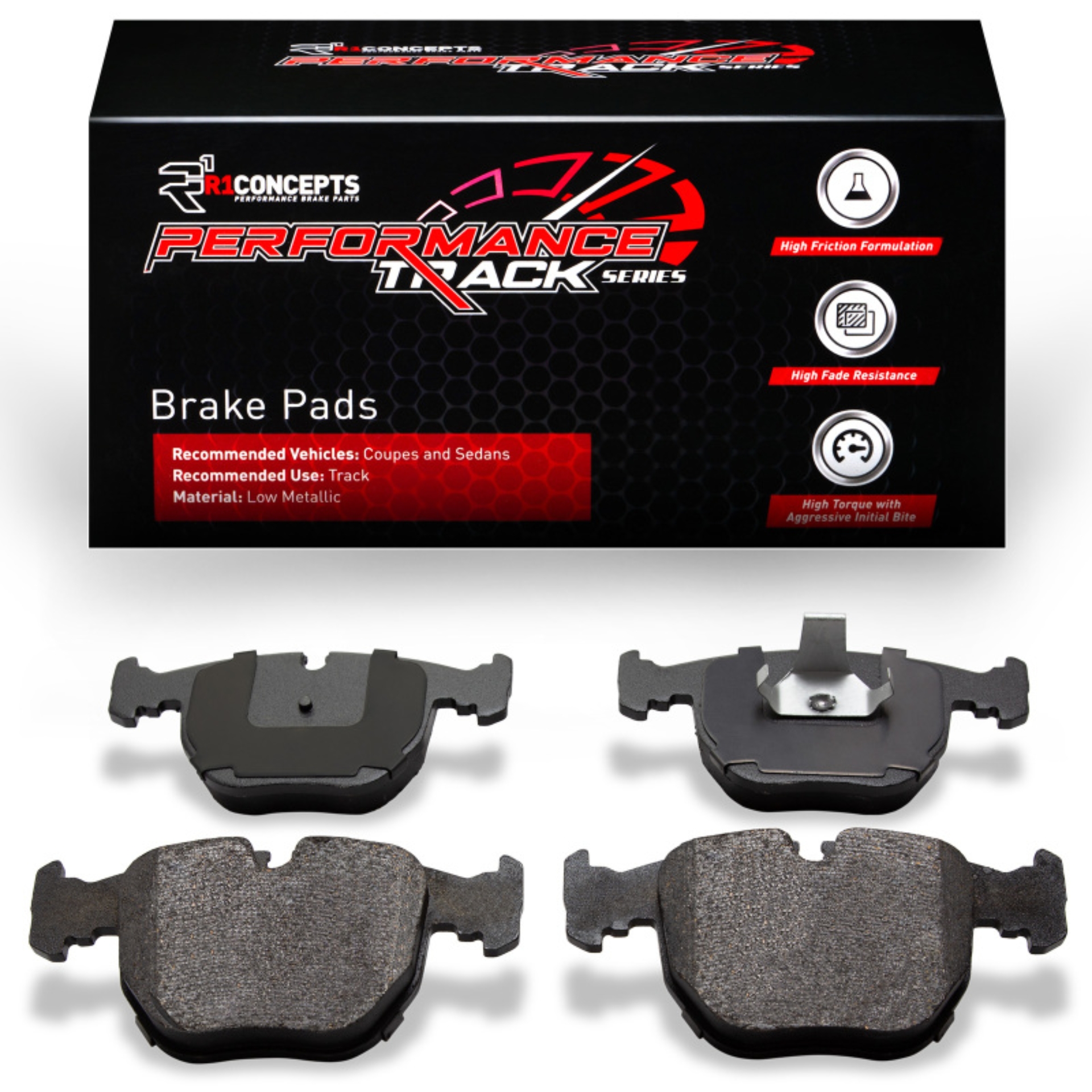 Picture of R1 00-03 BMW M5 Front Track/Street Brake Pads
