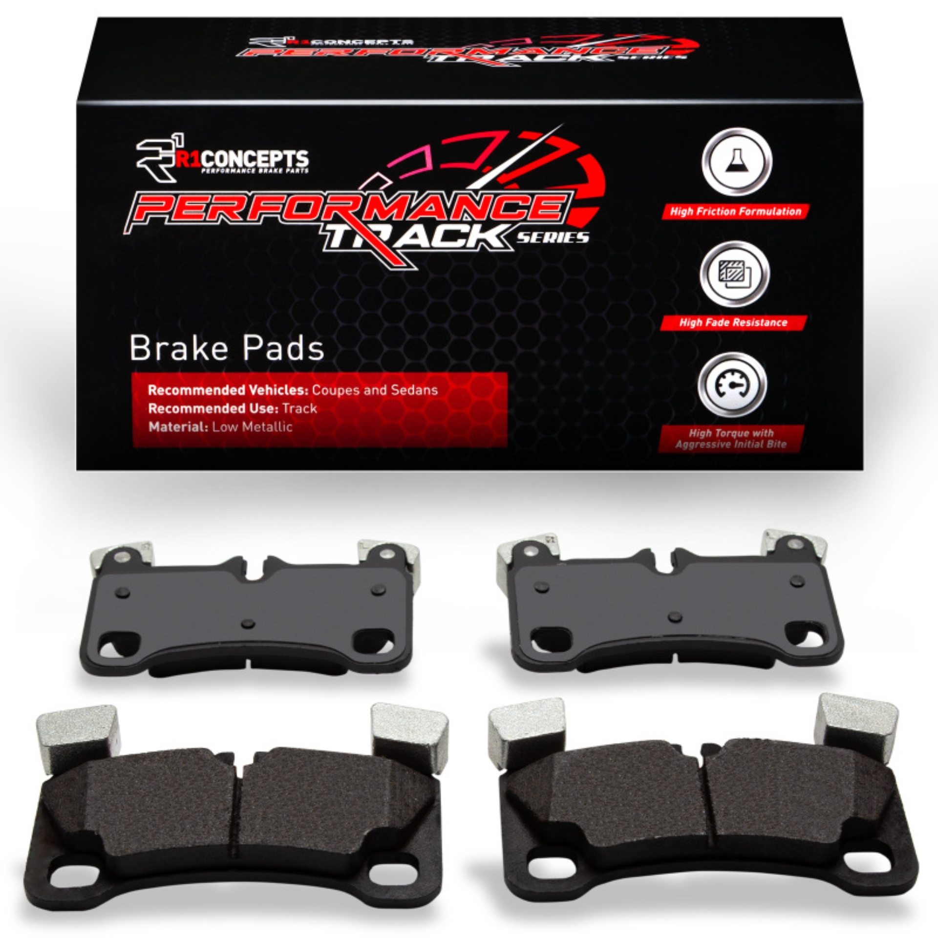 Picture of R1 Concepts RNC Track/Street Brake Pads - 2000-1350-00