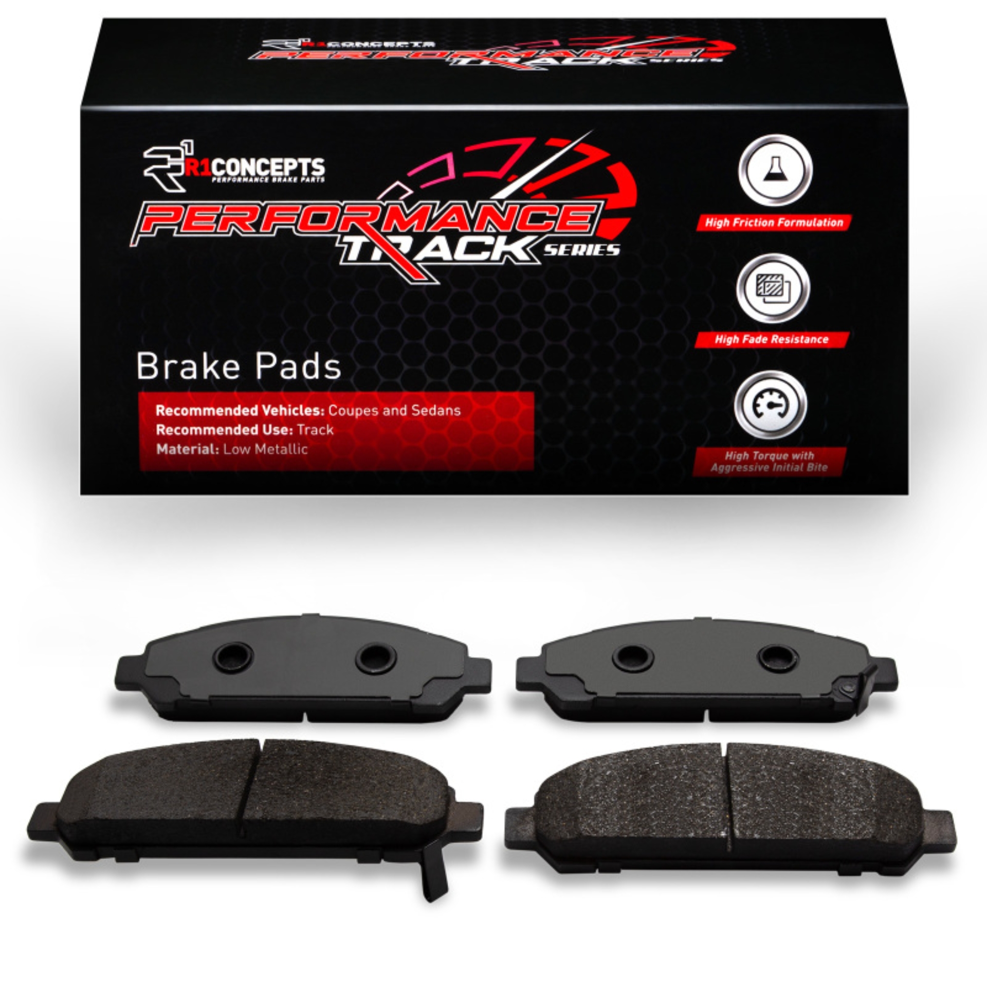 Picture of R1 Concepts RNC Track/Street Brake Pads - 2000-1401-00