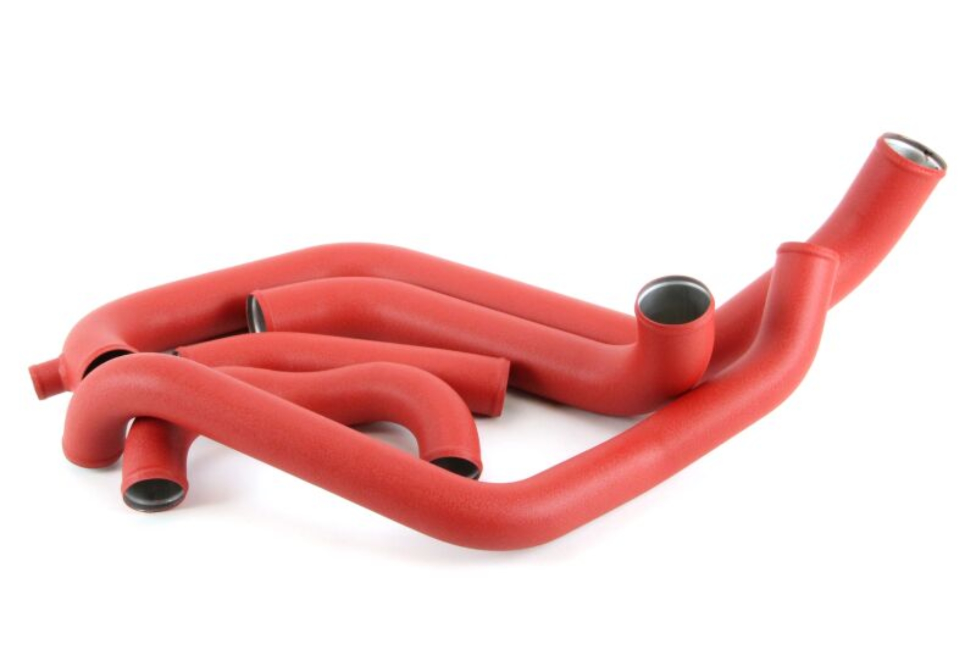 Picture of PERRIN 02-07 Subaru WRX/STI Front Mount Intercooler Boost Tube Kit - Red