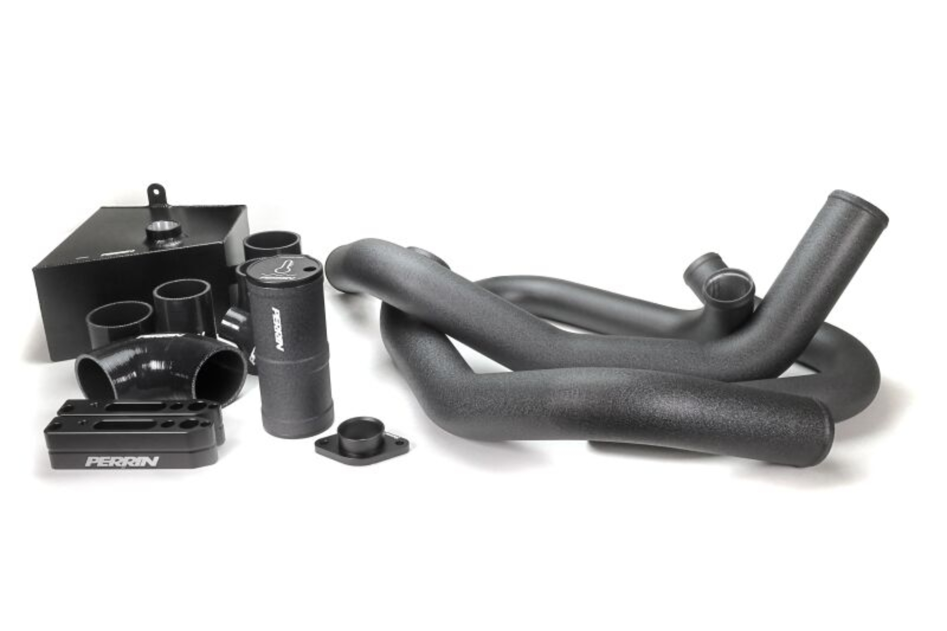 Picture of PERRIN 15-21 Subaru WRX Front Mount Intercooler Boost Tube Kit - Black
