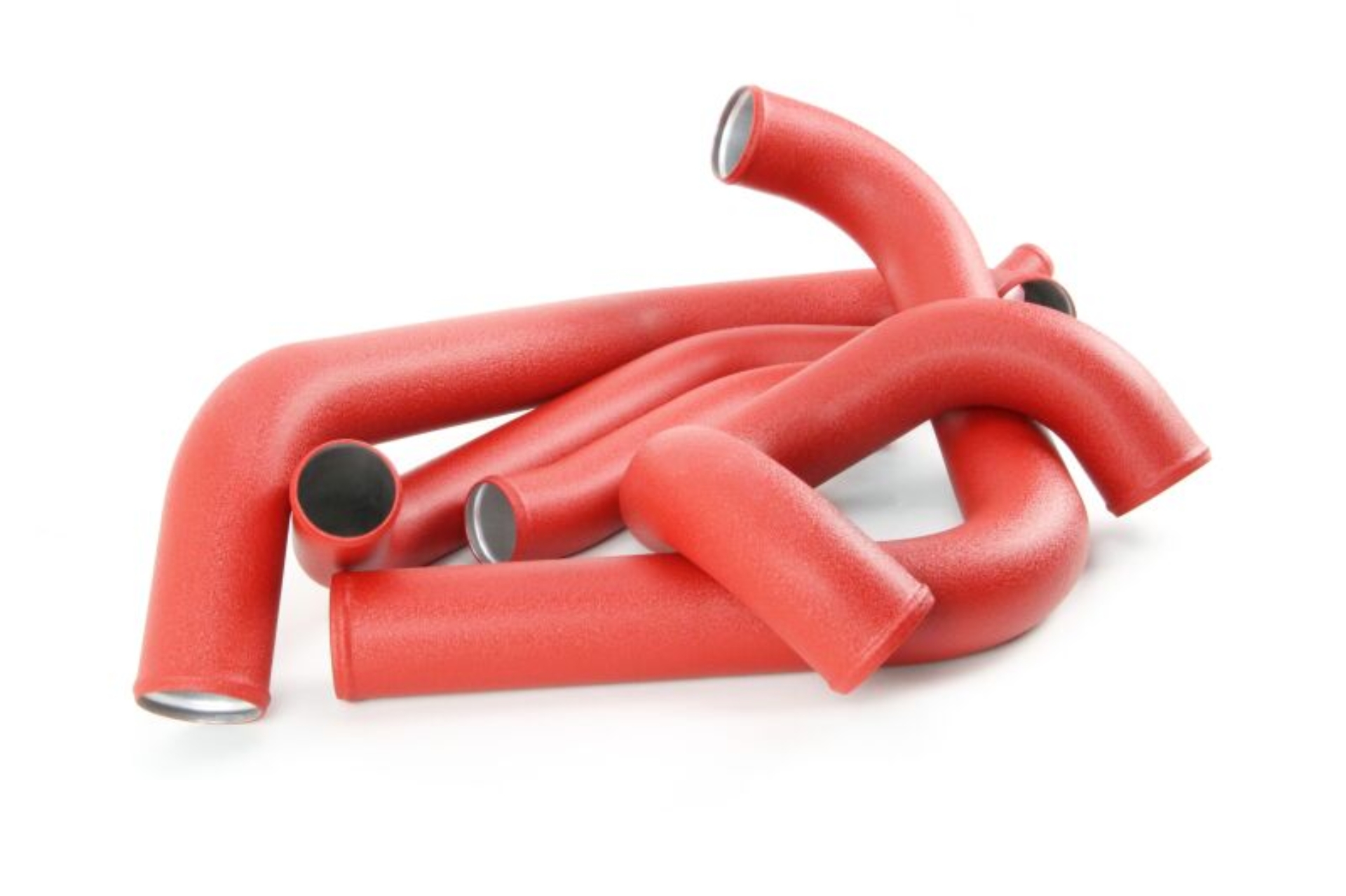 Picture of PERRIN 15-21 Subaru STI Front Mount Intercooler Boost Tube Kit - Red
