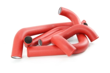 Picture of PERRIN 15-21 Subaru STI Front Mount Intercooler Boost Tube Kit - Red