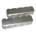 Picture of Moroso Chevrolet Small Block Pro-Filer Airstrike 12 Deg Cylinder Head Valve Cover - Fab Aluminum