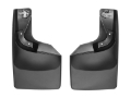 Picture of WeatherTech 17+ Ford F-250/350/450/550 (W/O Flares/Lip Molding) No Drill Mudflaps - Black