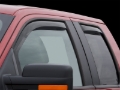 Picture of WeatherTech 2004 Ford F-150 SuperCrew Front & Rear Side Window Deflectors - Dark Tint