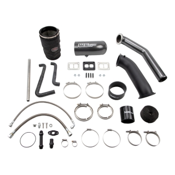 Picture of Wehrli 04.5-07 Dodge 5.9L Cummins S400 Turbo 2nd Gen Swap Kit (No Turbo/Manifold) - Bronze Chrome