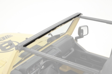 Picture of Bestop 97-02 Jeep Wrangler TJ Windshield Channel (2-Piece Drill-In Design )